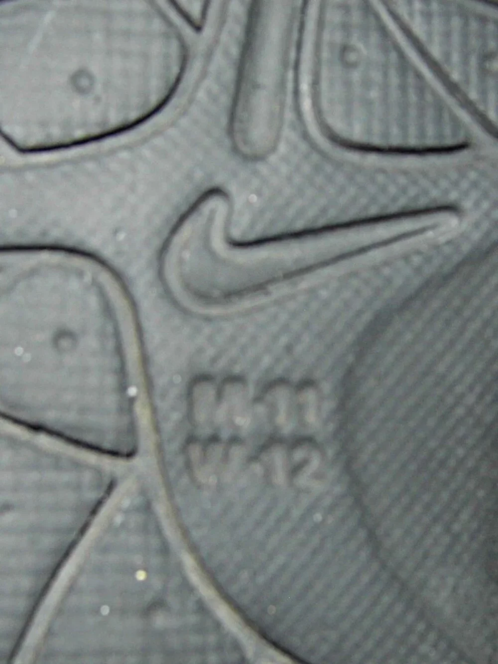 NIKE Y2K First String Black/Blue Slide Sandals Mens Size 11